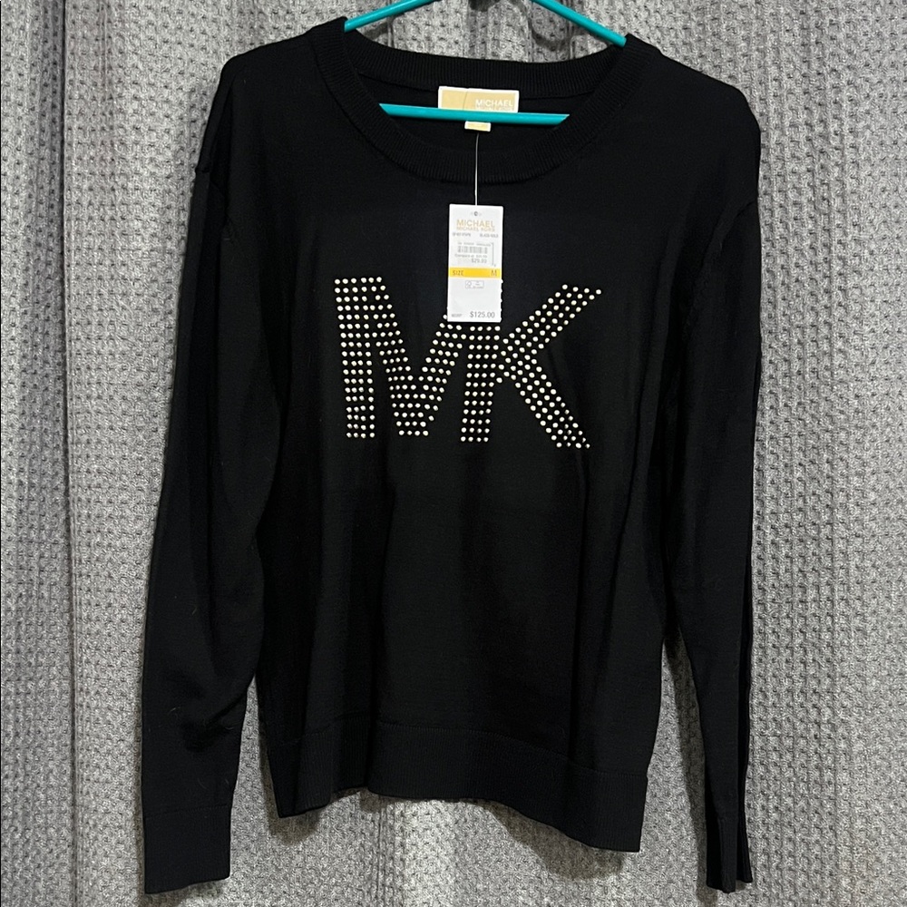 Michael Kors Black Crew Neck Sweater